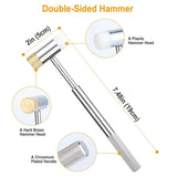19-Piece: Hammer Punch Set Drift Pin Punch Kit with Portable Storage Box