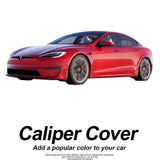 Aluminum Brake Caliper Covers for Model S/X | 4 Colors | Stainless Steel Hardware | Performance Look