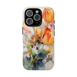 WATERCOLOR TULIPS | Tough Phone Case