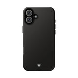 JET BLACK | Tough Phone Case