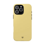 MUTED YELLOW SOLID | Tough Phone Case