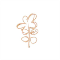 FLOWER SHAPE BROOCH