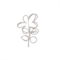 FLOWER SHAPE BROOCH