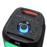 Portable Bluetooth Speaker With Dual 8-Inch Speakers