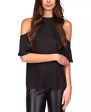 Michael Michael Kors Cold-Shoulder Cheetah-Print Top
