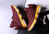 Shock-absorbing large size basketball shoes high to help outdoor sports shoes