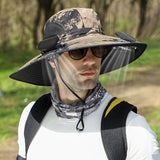 Solar Fan Cap Outdoor Mountaineering Fishing