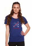 Maybe Tomorrow Women's Bamboo Sleeve Scoop Neck Graphic T-Shirt