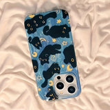 Phantom Cat Compatible Phone Hard Case New Feather Yarn Design