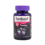 Sambucol Kids Immune Support Supplement - Chewable Elderberry Vitamins for Children with Vitamin C & Zinc