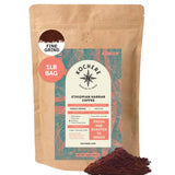 Kochere Coffee Ethiopian Harrar Natural Medium Roast - Fruity, Blueberry, Dark Chocolate Notes