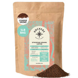 Kochere Coffee Ethiopian Sidamo Natural Medium-Light Roast - Milk Chocolate, Fruity Notes