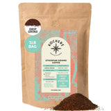 Kochere Coffee Ethiopian Sidamo Natural Medium-Light Roast - Milk Chocolate, Fruity Notes