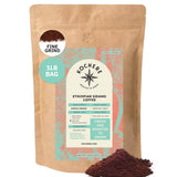 Kochere Coffee Ethiopian Sidamo Natural Medium-Light Roast - Milk Chocolate, Fruity Notes