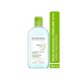 Bioderma Sebium H2O Micellar Water for Oily and Acne-Prone Skin - Gentle Makeup Remover & Cleanser, Dermatologically Tested, 16.91 fl oz