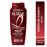 L'Oreal Paris Elseve: Anti-Breakage Biotin Shampoo for Stronger Hair & Reduced Hair Fall - Fortified with Aminexil, 10.14 fl oz
