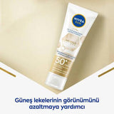 Nivea Sun Luminous630 Anti-Spot Sunscreen Face Cream SPF50+ - Non-Greasy, Reduces Sun Spots, 1.35 fl oz