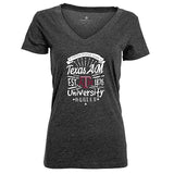 Levelwear NCAA Texas AM Aggies Women Anthem Entice Ladies Tee, Small