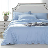 Kasentex Lightweight Duvet Cover Set - Breathable Bedding Set with Shams
