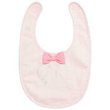 First Impressions Baby Bowtie Bib - Faded Pink, One Size