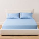 Kasentex Lightweight Sheet Set Twin/Full/Queen/King - Breathable Deep Pocket Bed Sheets with Pillowcases