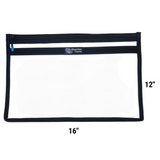 Reaction Tackle Clear Storage Bag Tackle Pak - Water-Resistant Plastic Storage