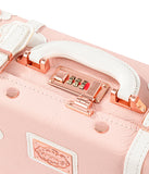Botanica Train Case - Embossed Pink