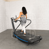Commercial Self Powered Curve Treadmill - Muscle D Fitness - Standalone