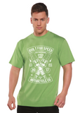 Built For Speed Men's Bamboo Viscose/Organic Cotton Short Sleeve Graphic T-Shirt