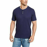 Club Room Mens Waffle-Knit Henley