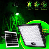 Solar Green Floodlight for Night Hunting