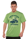 Surfing Adventure Spun Bamboo® Men's Bamboo Viscose/Organic Cotton Short Sleeve Graphic T-Shirt