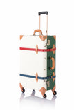 SarahFace Spinner Suitcase - Green/Pearl's