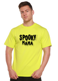 Spooky Mama Halloween Men's Bamboo Viscose/Organic Cotton Short Sleeve Graphic T-Shirt
