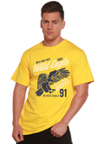 Wild Eagle Spun Bamboo® Men's Bamboo Viscose/Organic Cotton Short Sleeve Graphic T-Shirt