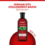 Tresan Nourishing Shampoo with Nettle Extract - 10.14 fl oz - Strengthens Hair, Natural Hair Care