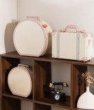 Minimalism Small Hat Box - Cream White's