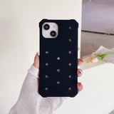 Silicone Hole Phone Case Protective Cover Three-dimensional