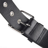 Five-pointed Star Rivet Wide Versatile Pin Buckle Punk-style Pants Belt