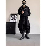 Irregular Culottes Mens Plus-size Harem Pants
