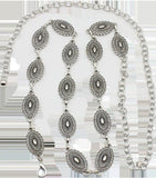 New Leather Rivet Stitching Waist Chain For Women