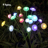 Solar Jellyfish Lamp Garden Balcony Decoration Mushroom Floor Outlet Lawn Lamp