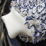 Large Coral Fleece Car Wash Glove