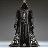 Abstract Long-sleeved Cape Coat For Casual Men's Cardigan