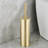 Stainless Steel Floor Toilet Brush Toilet Cleaning Brush Suit