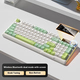 Wireless Bluetooth Keyboard Mouse Suit Mechanical Feeling