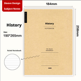 Student homework notebook-horizontal line-EVA+ cowhide-1 copy