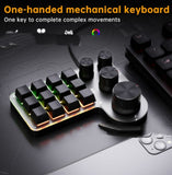 3-die 12-key 4-knob Custom Mechanical Keypad