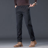 Spring And Autumn Loose-fitting Straight-leg Slim-fit Casual Trousers