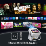 The Touch-enabled Projector With A Gimbal-mounted Tablet Also Functions As A Speaker